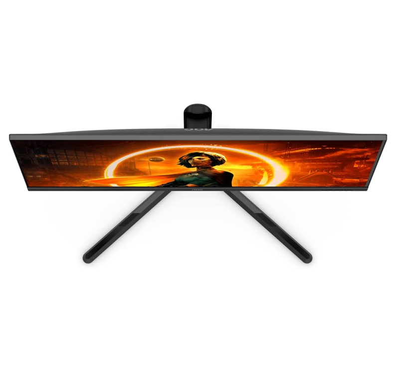 AOC Gaming U34G3XM - 34 Inch QHD Monitor, 144Hz, 1MS MPRT, VA, FreeSync Premium, Height Adjust, Low Input Lag (3440 x 1440 @ 144z, 300 cd/m², HDMI 2.0 / DP 1.4)